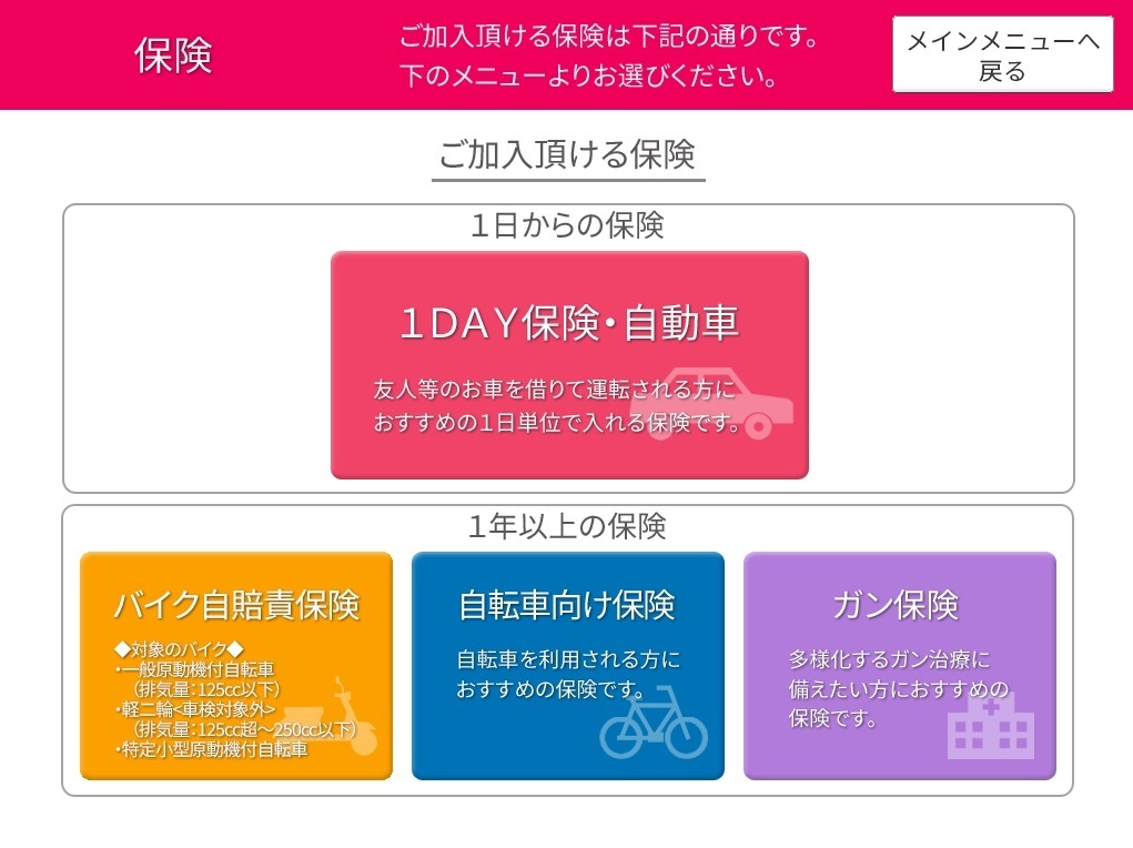 マルチコピー画面